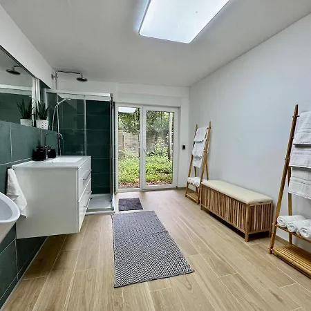 Alpesi faház Waldchalet Burgholz - Ruhiges Im Gruenen Nahe Elberfeld